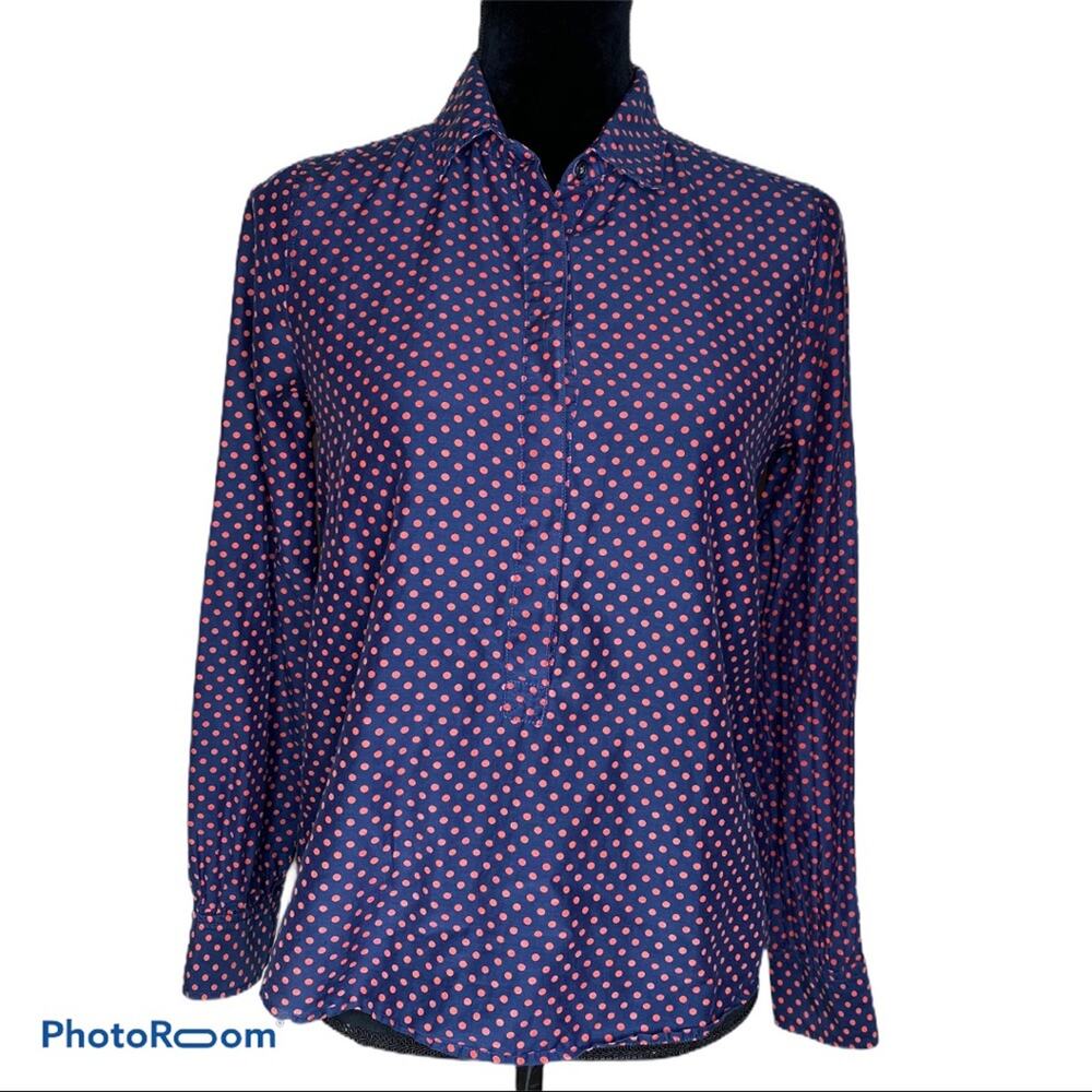 J. Crew XS polkadot top